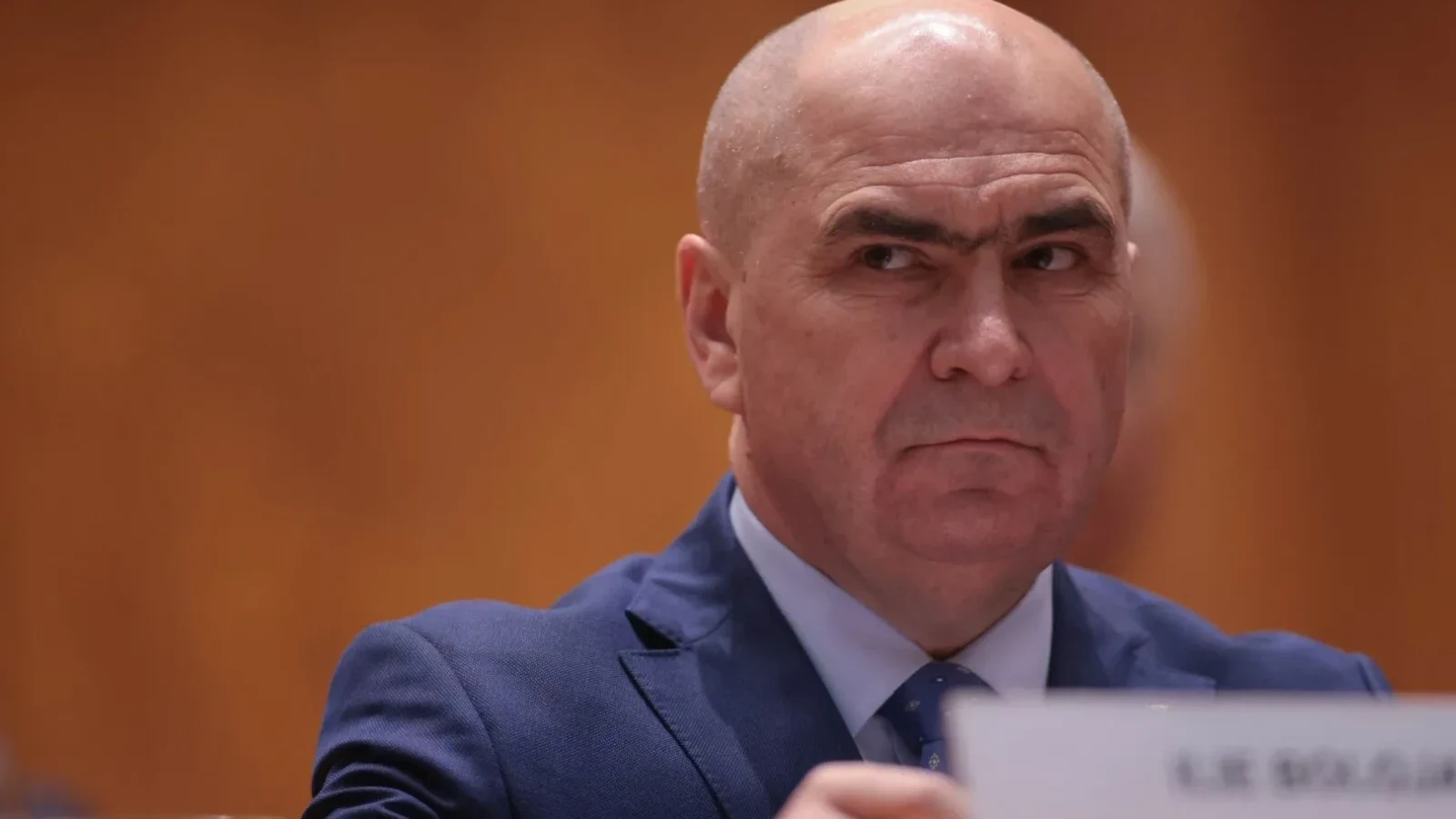 Imagine de arhivă cu premierul Ilie Bolojan în Parlamentul României